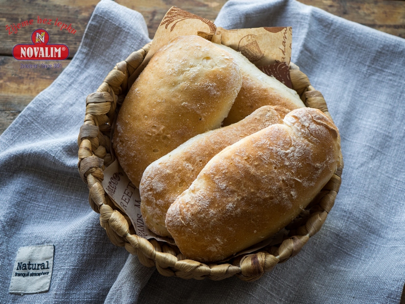 bezlepková ciabatta