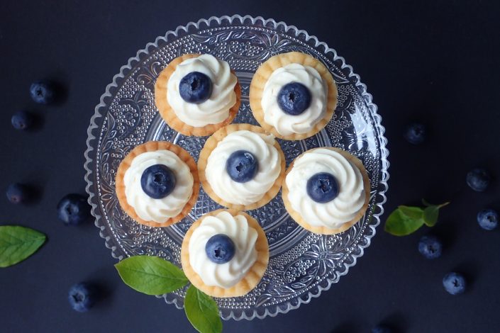 Bezlepkové košíčky s mascarpone krémom